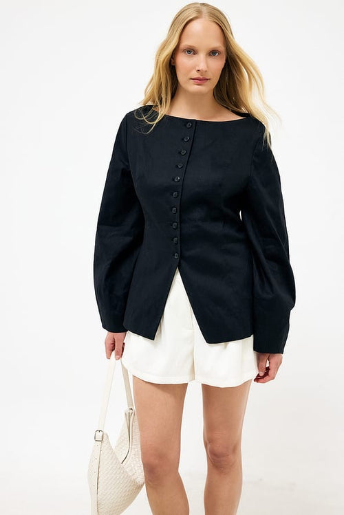 Blazer capucine