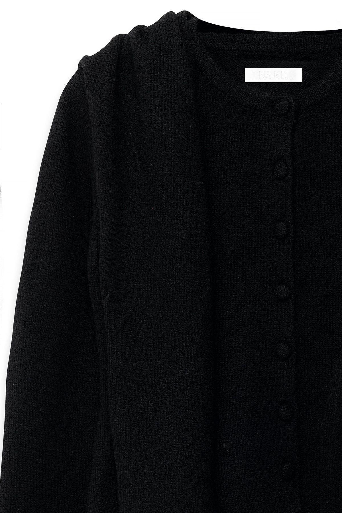 Cardigan Avelïa — Black — alternate view 3