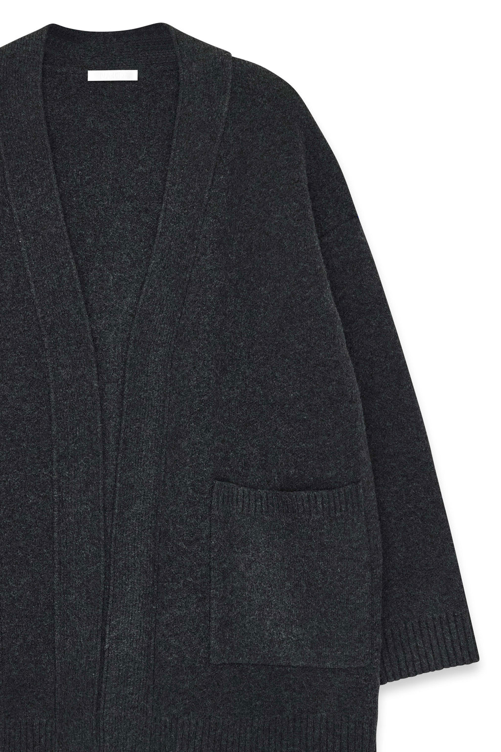 Cardigan Azéline — Dark grey melange — alternate view 3