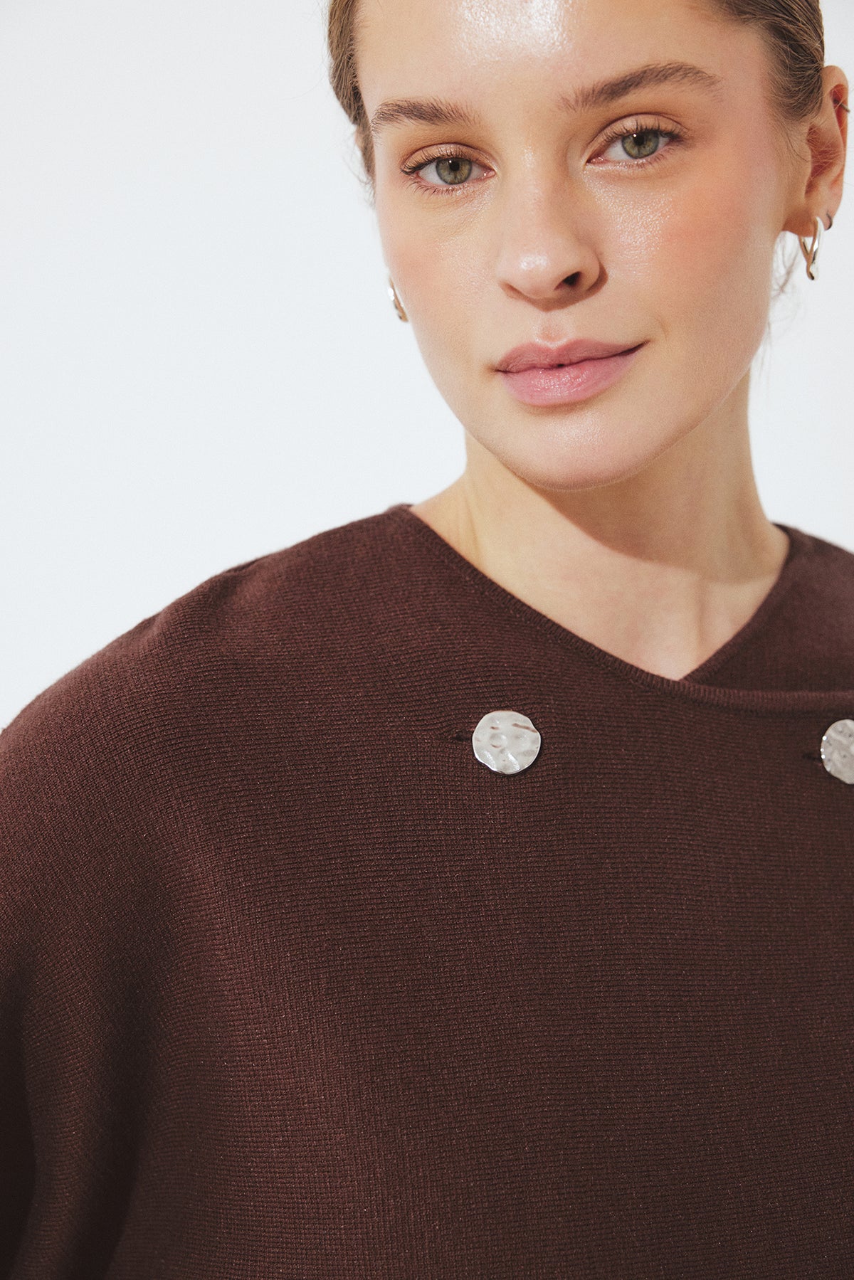 Cardigan Célïane — Brown — alternate view 2