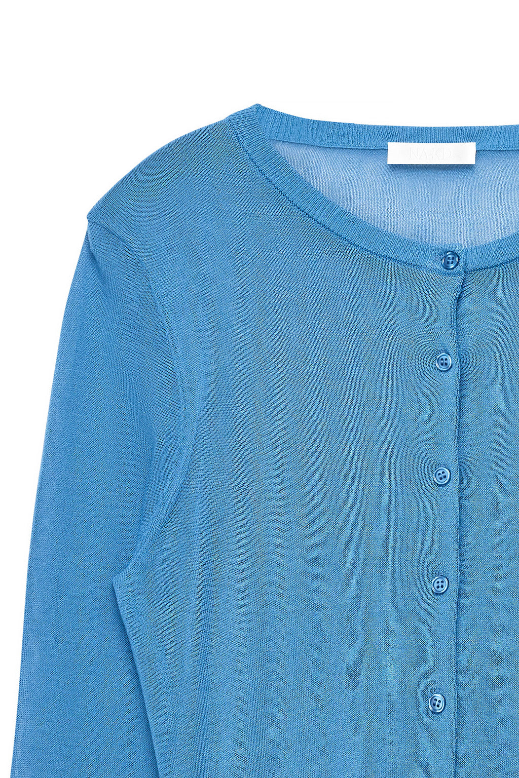 Cardigan Lunéane — Cobalt blue — alternate view 3