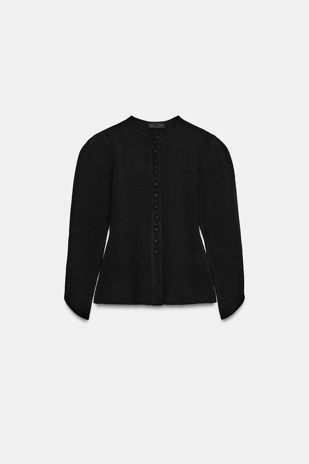 Cardigan Lyssora — Black — alternate view 3