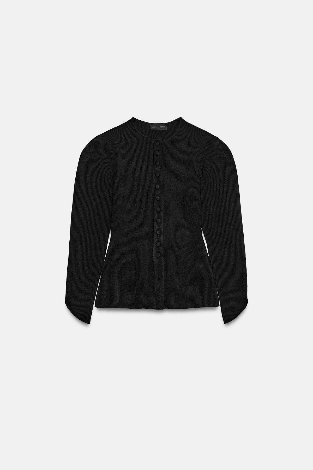 Cardigan Lyssora — Black — alternate view 3