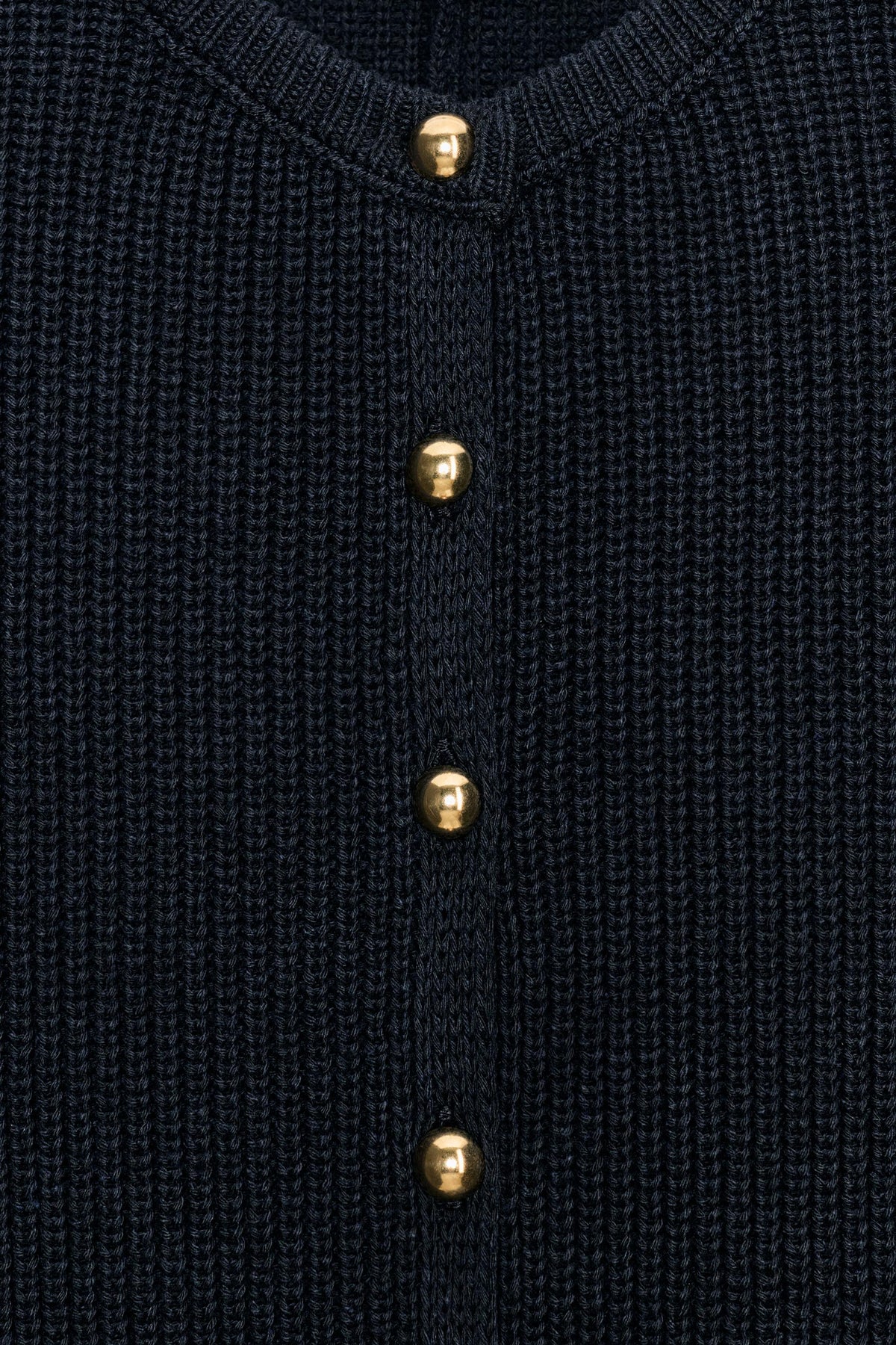 Cardigan Myréane — Navy blue — alternate view 3