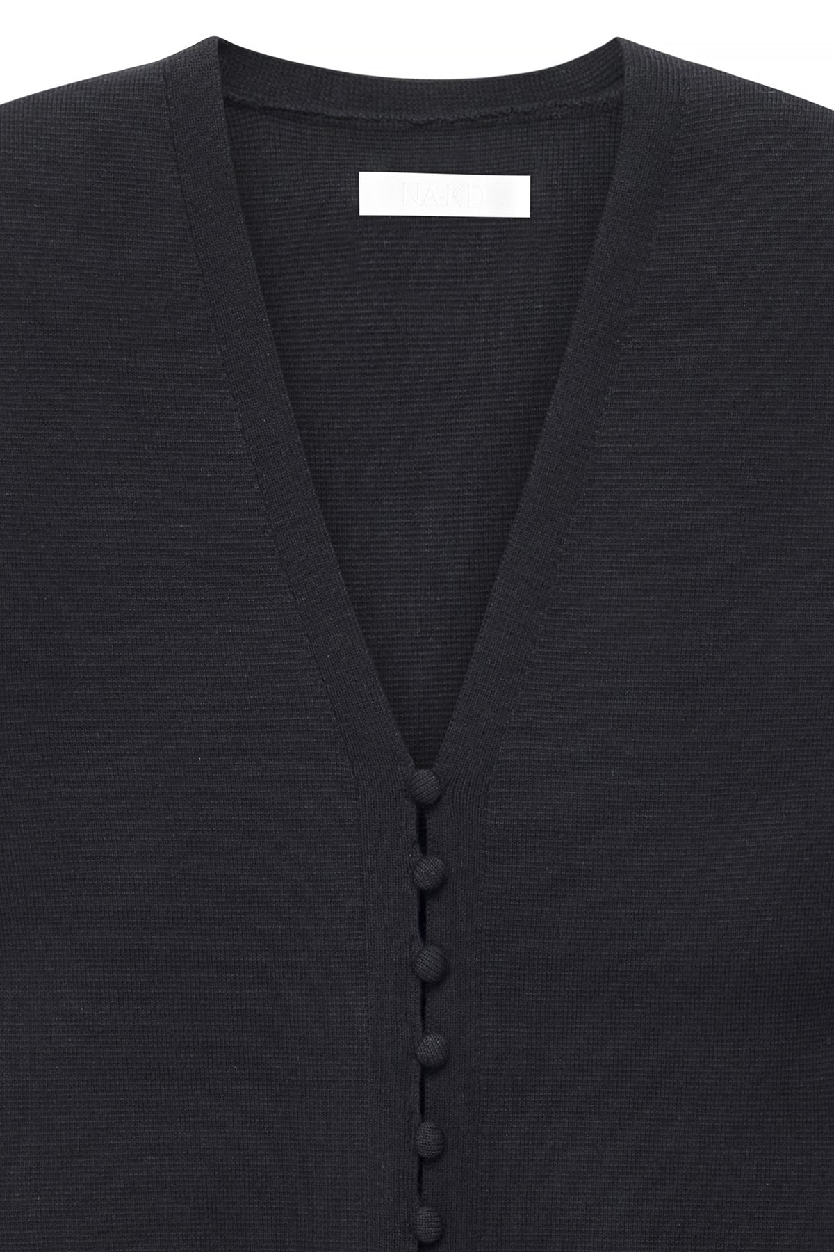Cardigan Naïora — Black — alternate view 3