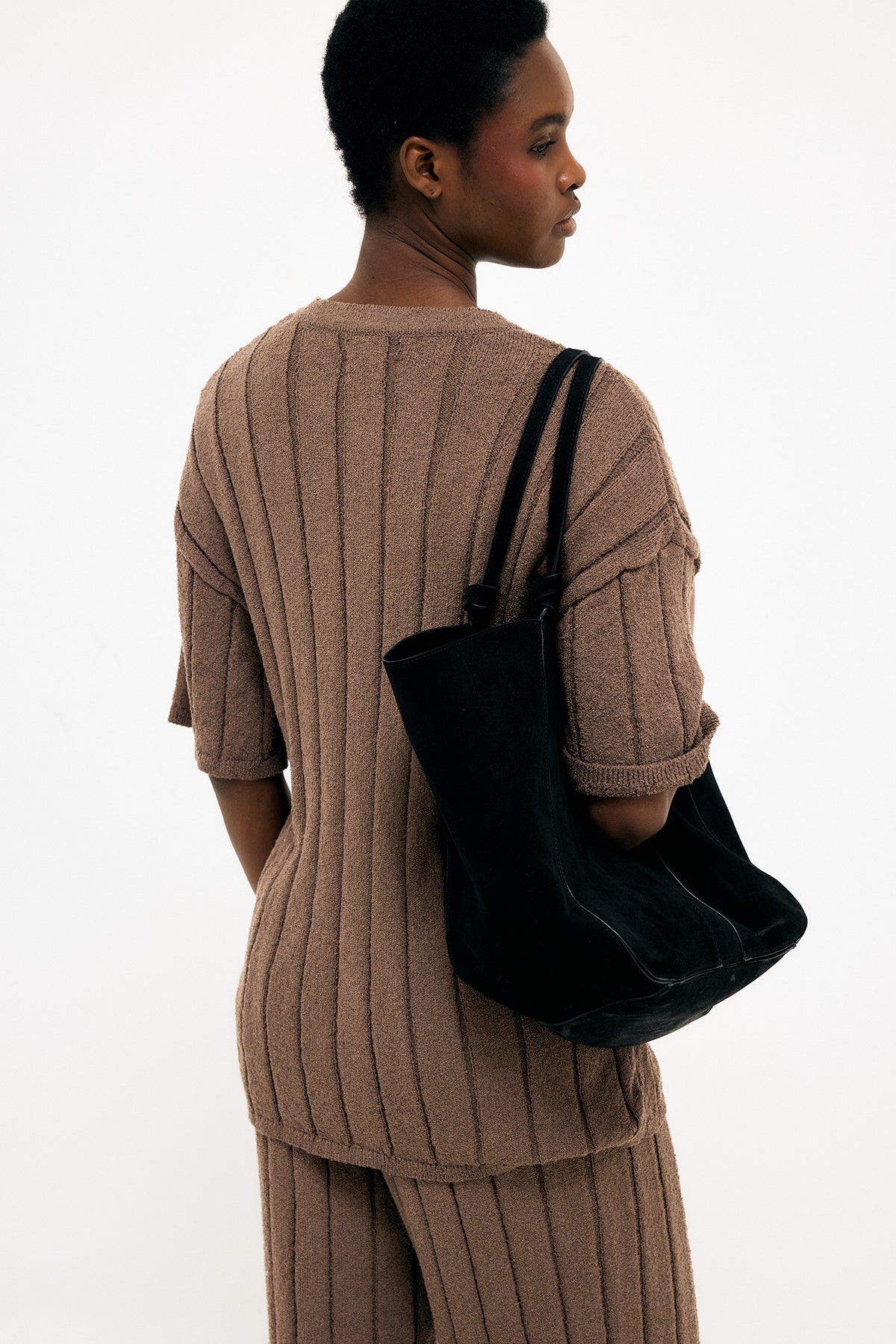 Cardigan Saélyne — Brown — alternate view 2