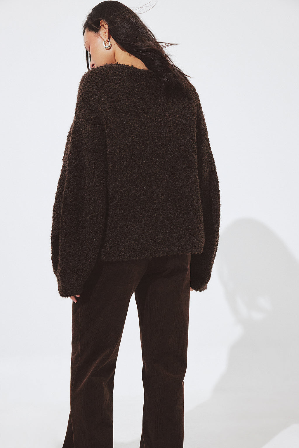 Cardigan Séloria — Brown — alternate view 2