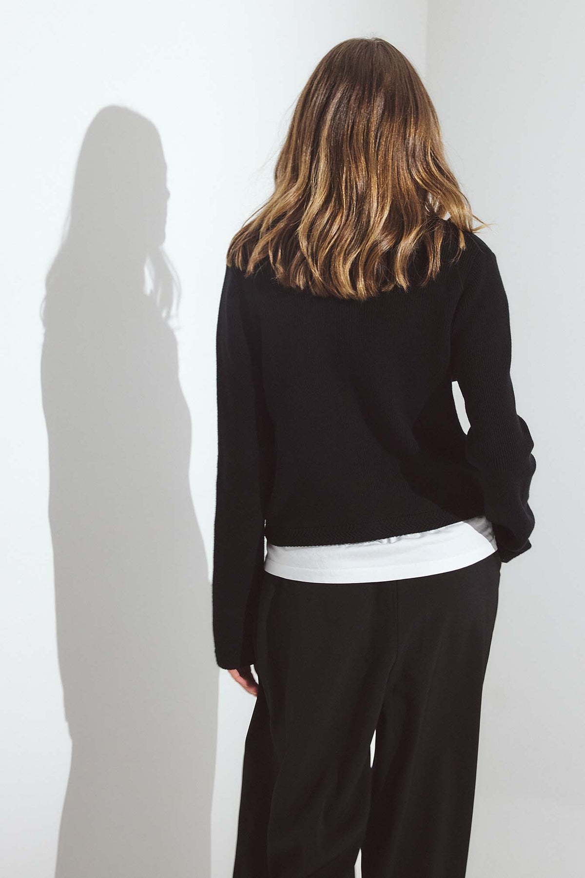 Cardigan Soléane — Black — alternate view 2