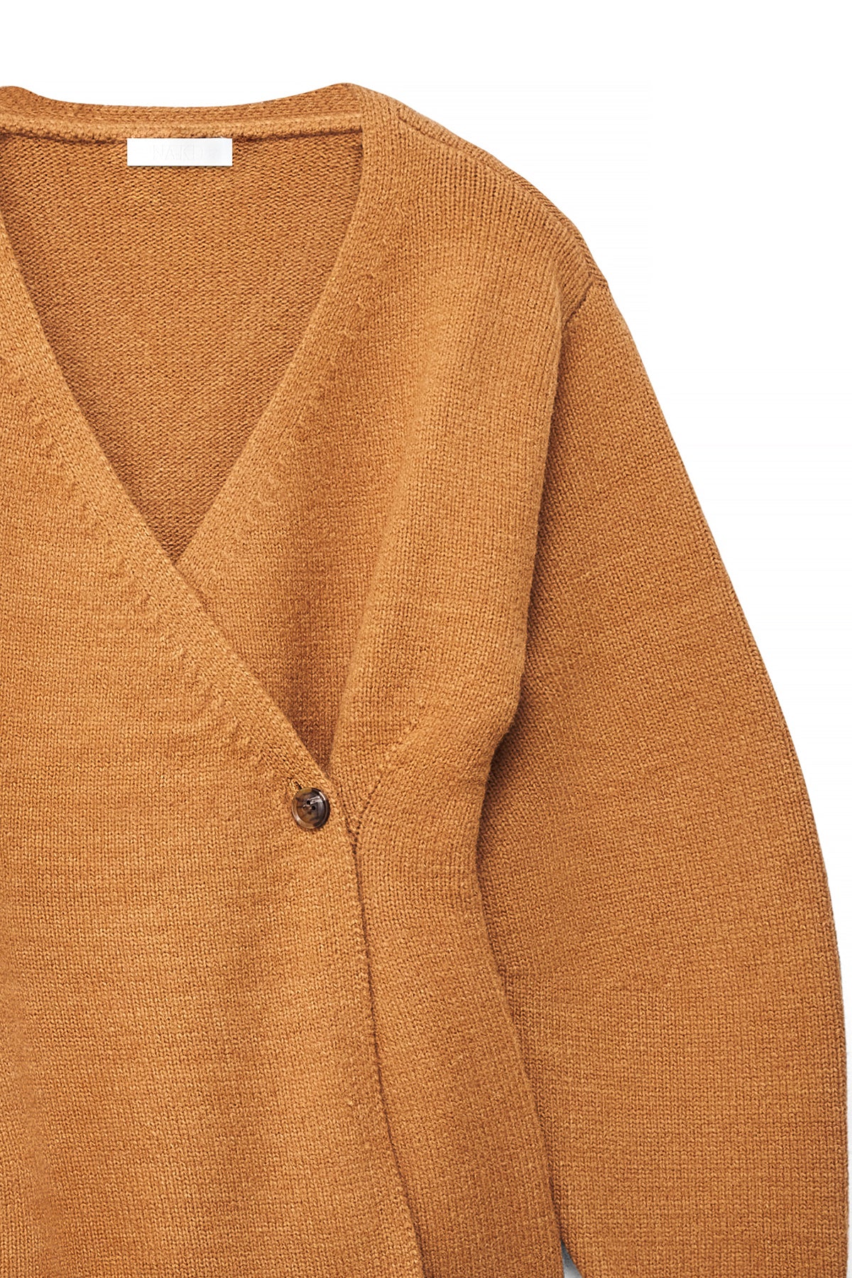 Cardigan Sorélia — Camel brown — alternate view 3