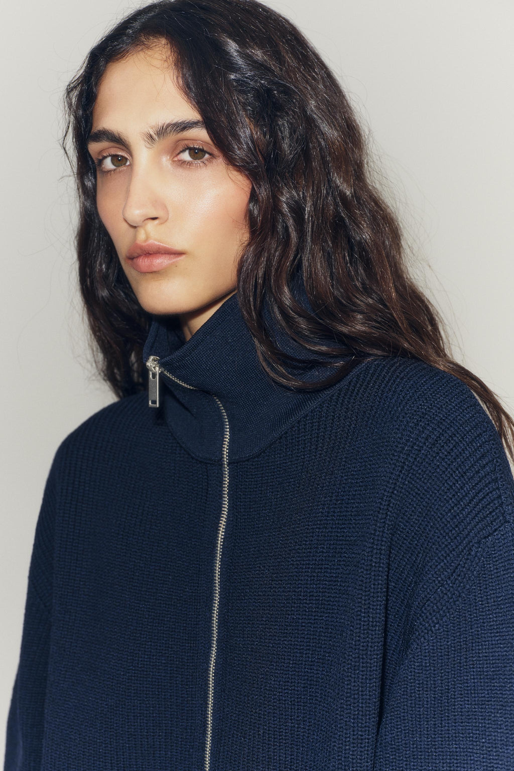 Cardigan Soryane — Navy blue — alternate view 2