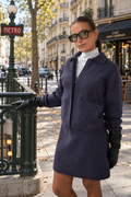 Cardigan Vélya — Purple — streetwear look