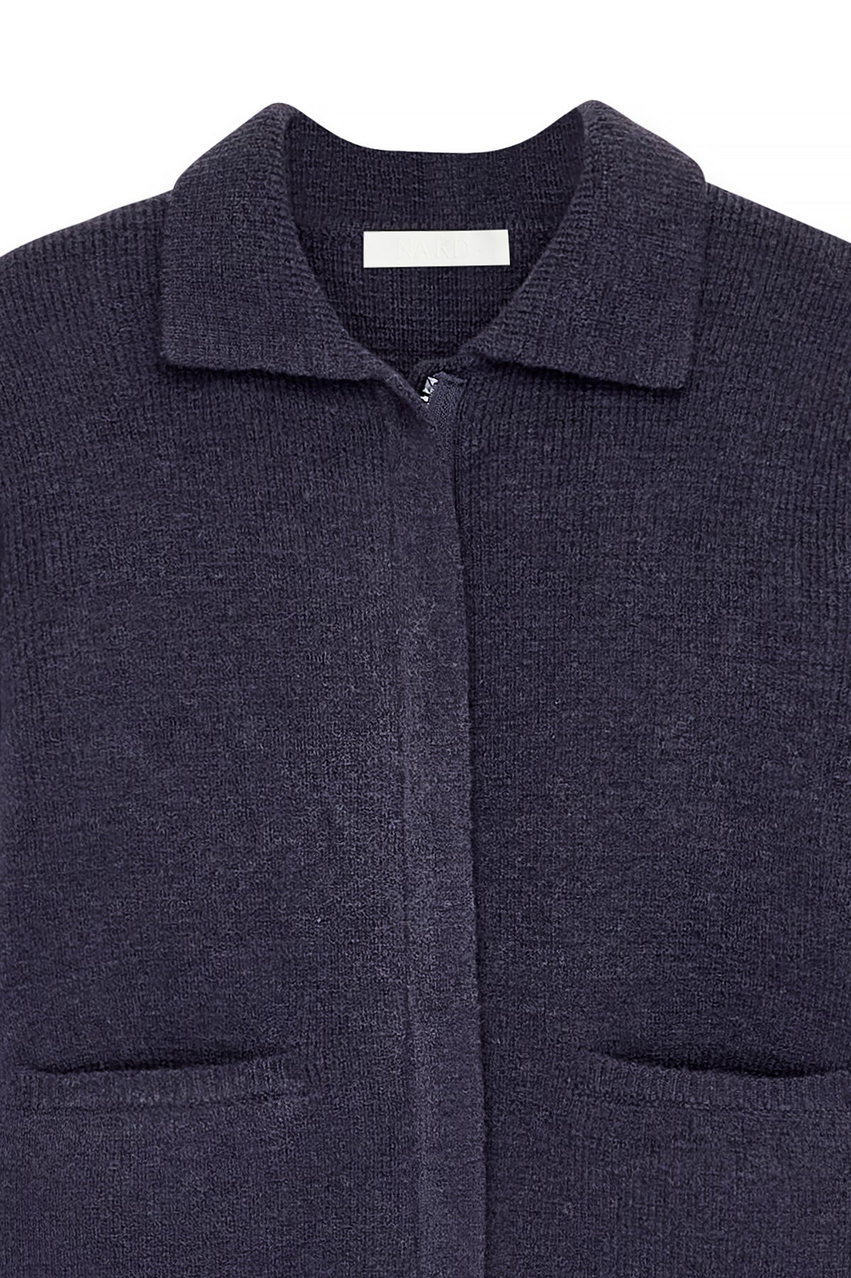 Cardigan Vélya — Purple — alternate view 3
