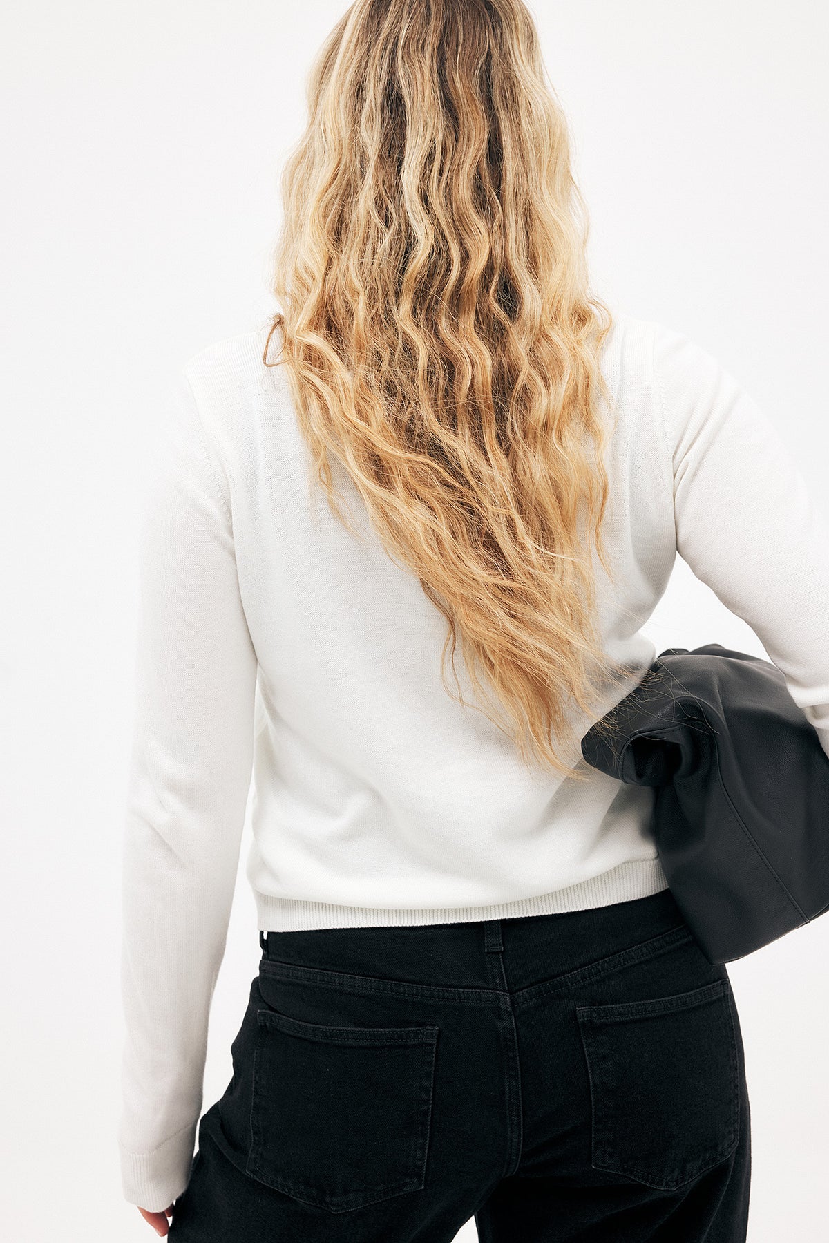 Cardigan Ysélia — Off-white — alternate view 2