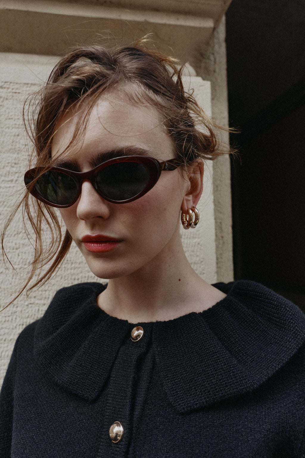 Cardigan Zéliane — Black — alternate view 2