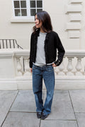 Cardigan Zorya — Black — streetwear look
